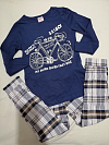 Пижама "Байк" Тёмно-синий арт. дк71тс